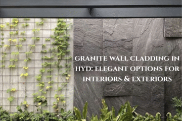 Granite wall cladding
